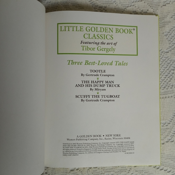 Vintage Little Golden Book Classics Three Best Loved Tales Tibor Gergely Scuffy - Picture 3 of 8